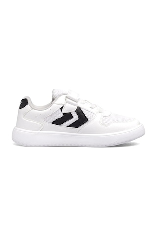 HUMMEL Beyaz-siyah Cırtlı Fileli Hafif Unisex Çocuk Spor Ayakkabı 900866 Hml Kayno Sm. Jr.