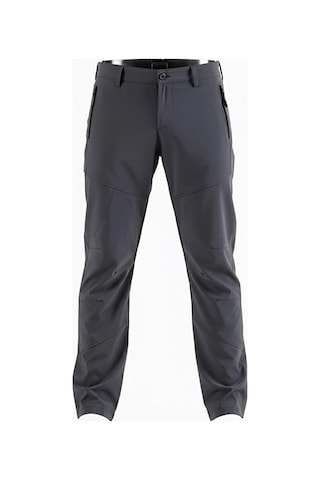 Vatan Tekstil Erkek Yazlık İnce Outdoor Pantolon Esnek Kumaş Terletmeyen Yürüyüş Ve Trekking Pantolonu Gri