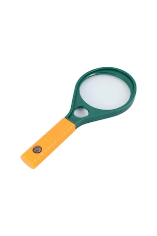 Optik Cam El Büyüteç 65mm 6x 4x Pusulalı Çocuklar Ve Yetişkinler Mg89075 -