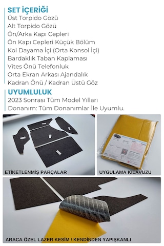 Fiat Doblo Konfor Seti / 2023+