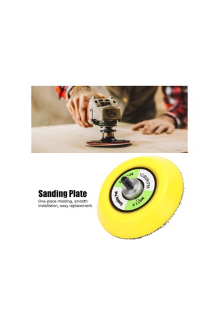 Maiyame Abs Malzeme 75mm/3in Çaplı Zımpara Diski - Yüksek Kaldırma Oranı, Pürüzsüz Montaj, Dayanıklı Zımparalama Aksesuarı