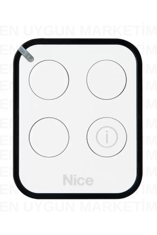 Nice Era One On3ebd 3 Kanallı Otomatik Kapı Kumandası Beyaz