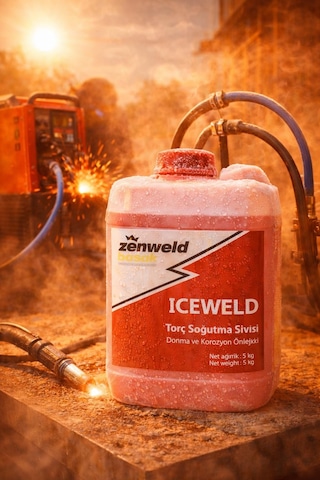 Zenweld Torç Soğutma Sıvısı 5 Kg Donma Ve Korozyon Önleyici Iceweld