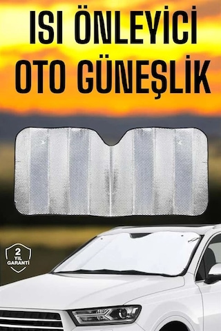 Mey İthalat Oto Güneşlik Isı Önleyici Tüm Araçlara Uyumlu Uv Işınlarına Karşı