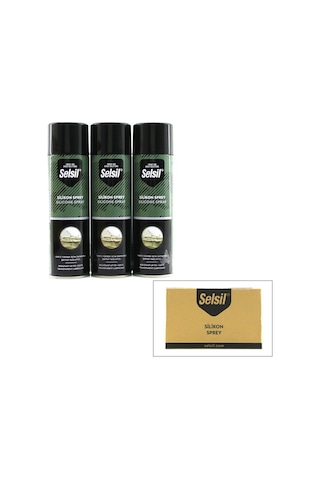 Selsil Tas-007 Silikon Sprey Yağlayıcı - 500 Ml- 24'li Paket diğer
