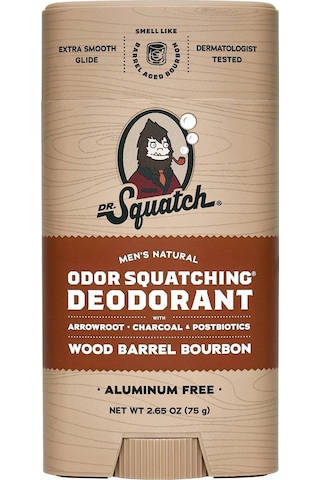 Dr. Squatch Wood Barrel Bourbon Erkek Stick Deodorant 75 G
