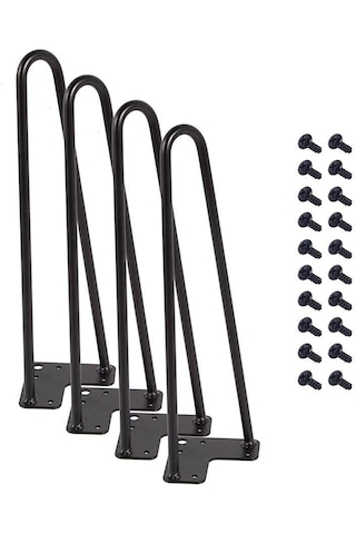 Metal Sehpa Ayağı 10luk Milden 50cm 4 Adet