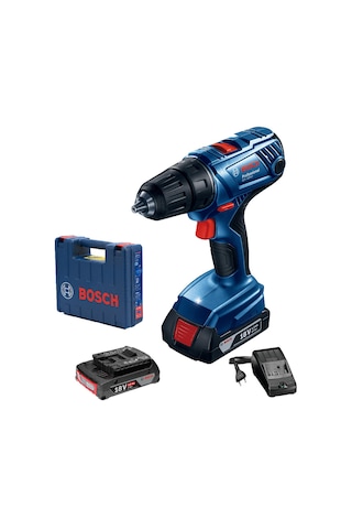 Bosch Professional GSR 180-LI 2x2.0Ah Çift Akülü Delme/Vidalama Makinesi - 06019F8109