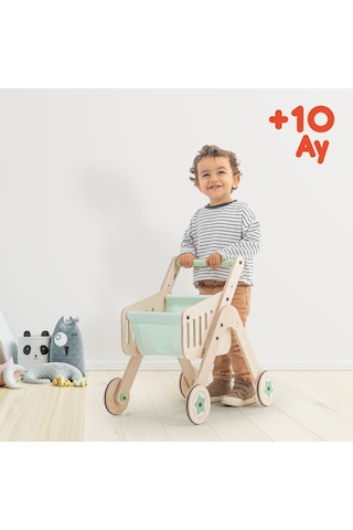 Trio Shopper Yürüteç - Oyuncak Avm Arabası