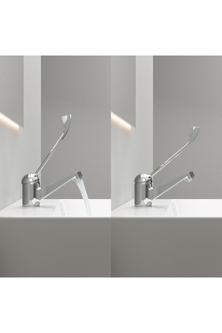 Aqua Bagno 30.39.62.01.01 Basic Bedensel Engelli Lavabo Bataryası