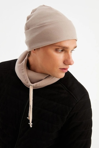 Erkek Balıkçı Style %100 Pamuklu Kaşkorse, Terletmez, Ultra Hafif, Yumuşak Bere Boyunluk Takım - Standart / Sütlü Kahve Sütlü Kahve