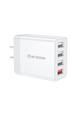 Wk Wp-u125 Youpin Serisi 18w Qc3.0 4 Usb Portları Hızlı Seyahat Şarj Cihazı, Cn Fiş / Abd Fiş Diğer