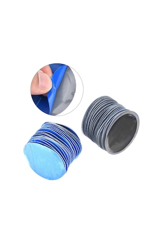 Geeroyoo 80 Adet Doğal Kauçuk Lastik Tamir Patches, 58mm Evrensel Kullanım, Hızlı Etkili Tamir, Araba-motosiklet Uyumlu Kutu Paketi