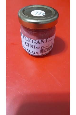 Art Elegant Çini Tahrir Boyası Kırmızı 3416 40 ML Kırmızı