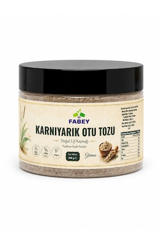 Esfabey Karnıyarık Otu Tozu Psyllium 200 Gr