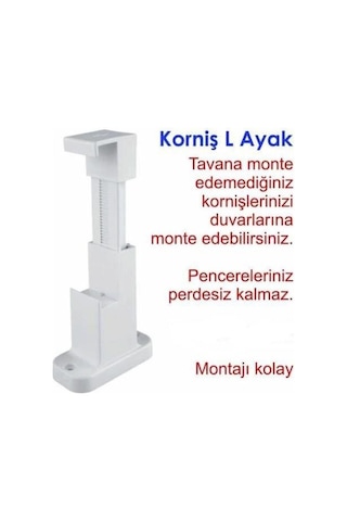 Made Korniş L Ayak 2 Adet