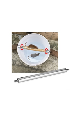 Springsun Kendini Yenileyen Rulman Fare Tuzağı - İnsansever/kill Seçeneği, Toksiksiz, Tek Kurulumla Sürekli Avlanır