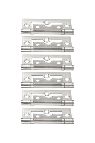 Xindoker 6 Adet Paslanmaz Çelik 3 İnç Kapı Menteşesi - Sessiz 360 Derece Döner, Dayanıklı Ve Sağlam Konstruksiyon Diğer