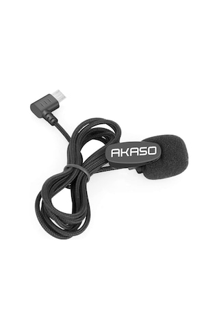 Akaso Kameralar İle Uyumlu Micro Usb Girişli Aksiyon Kamera Mikrofonu