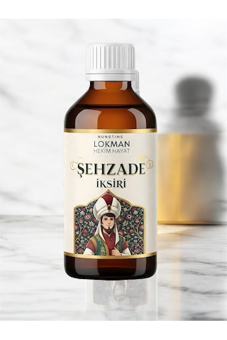 Lokman Hekim Osmanlı Geleneğinden Günümüze Şehzade İksiri Şurubu 125 Ml Cam Şişe 125 G