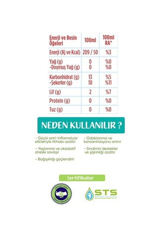 Organik Zencefil Shot 3'lü Paket 60 G