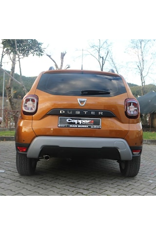 Cappafe Dacia Duster Arka Koruma Difüzör Büyük Md. Mat Gri 2018-
