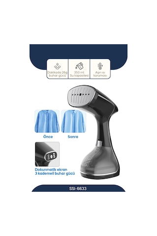 Sinbo SSI-6633 1640 W Dikey Buharlı Kırışıklık