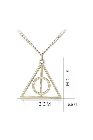 Rockerstore Harry Potter Ölüm Yadigarlari Deathly Hallows Kolye