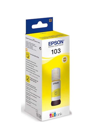Epson 103 Sarı Mürekkep Kartuş Kutulu Ürün L3111