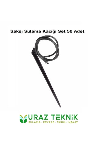 Saksı Sulama Kazığı Set 50 Adet Hidroponik