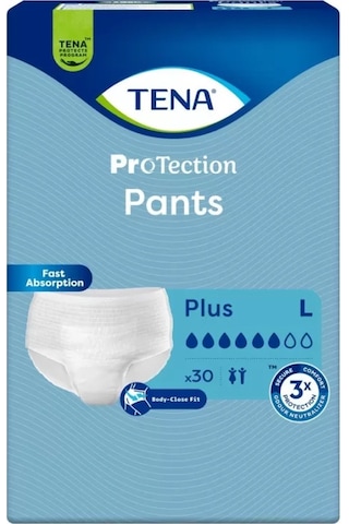 Tena 6 Damla Plus Emici Külot Hasta Bezi L Büyük Boy 120 Adet Tena 6 Damla Plus Emici Külot Hasta Bezi L Büyük Boy 120 Adet