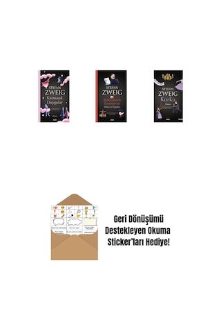 Karmaşık Duygular + Rotterdamlı Erasmus Un Zaferi Ve Trajedisi + Korku + Okuma Sticker'ları