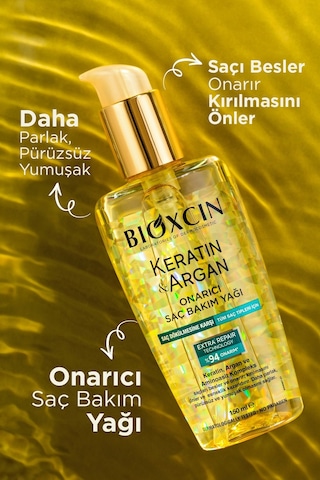 Collagen & Biotin Hacim Şampuanı 300ml + Biotin 5000mcg 60tab + Keratin Argan Saç Bakım Yağı