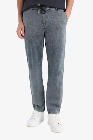 Defacto Yazlık Wide Leg Geniş Kalıp Beli Lastikli Geniş Paça Jean Kar Yıkamalı Pantolon F3904ax25smnm83 İndigo