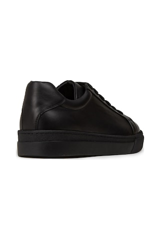 Deery Erkek Hakiki Deri Siyah Sneaker Ayakkabı - 02018msyhc01 Siyah
