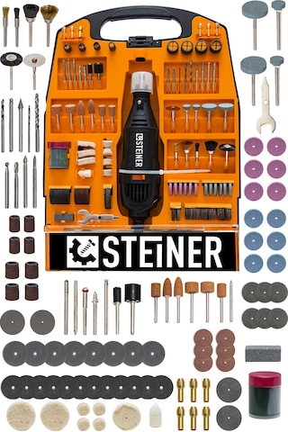 Steiner 302 Parça Devir Ayarlı 460 Watt Hobi Kalıpçı Gravür Seti