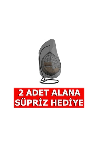 Indirimsmart Bundera Koza Su Geçirmez Askılı Bahçe Salıncak Koruma Örtüsü