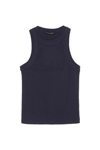 Ollacollection Halter Yaka Basic Fitilli Atlet Lacivert