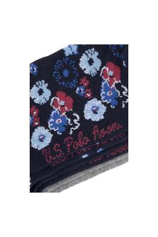 U.S. Polo Assn. Kadın 3'lü Patik Çorap 50317990-VR033