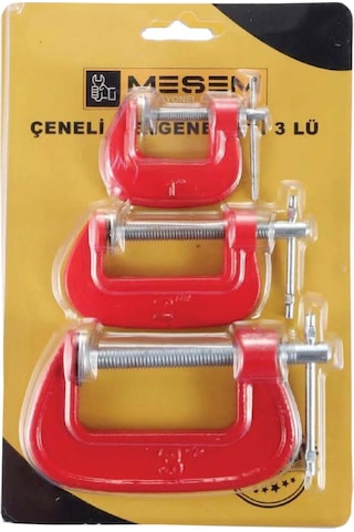 Meşem Tools Çeneli Mengene Seti 3 Parça