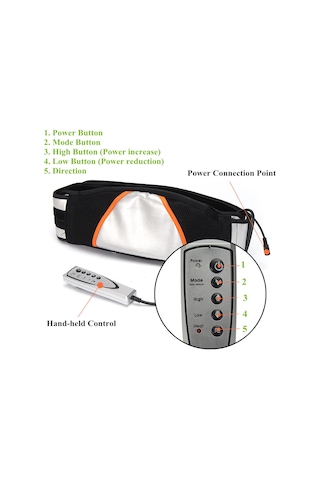 İgia Vibro Shape Isıtmalı Titreşimli Masaj Form Göbek Kemeri