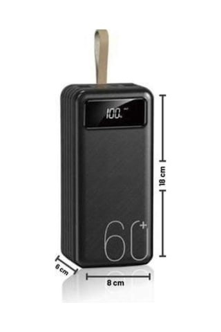 60.000 Mah Hızlı Powerbank