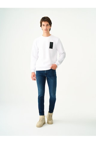 LOFT Regular Fit Erkek Sweatshirt Lf2034185 Q1.v1 Beyaz