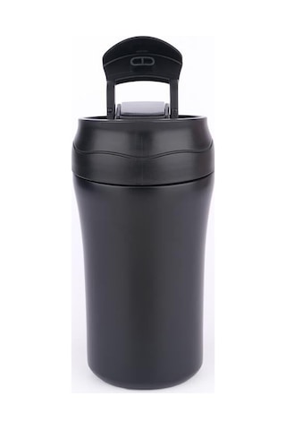 Milo Coven 380 Ml Pipetli Çelik Termos Siyah