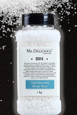 Doğal Granül Deniz Tuzu 1kg Vücut Peeling Tuzu - Masaj Tuzu - Yem