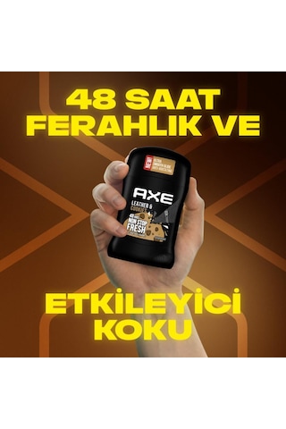 Axe Leather Cookies 48H Erkek Stick Deodorant 50 ML