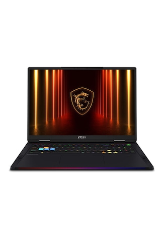 MSI RAIDER A18 HX A9WIG-092TR R9-9955HX3D 64 GB 2 TB SSD RTX5080 18" W11H Dizüstü Bilgisayar