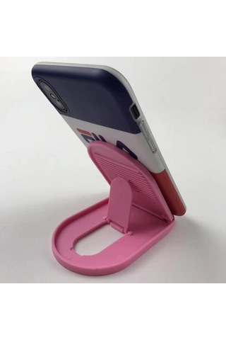 Juo Katlanır Masaüstü Telefon Tutucu Stand Pembe (481769651)