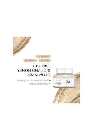 Cilt Maskesi - Ground Rice And Honey Glow Mask, 150 Ml