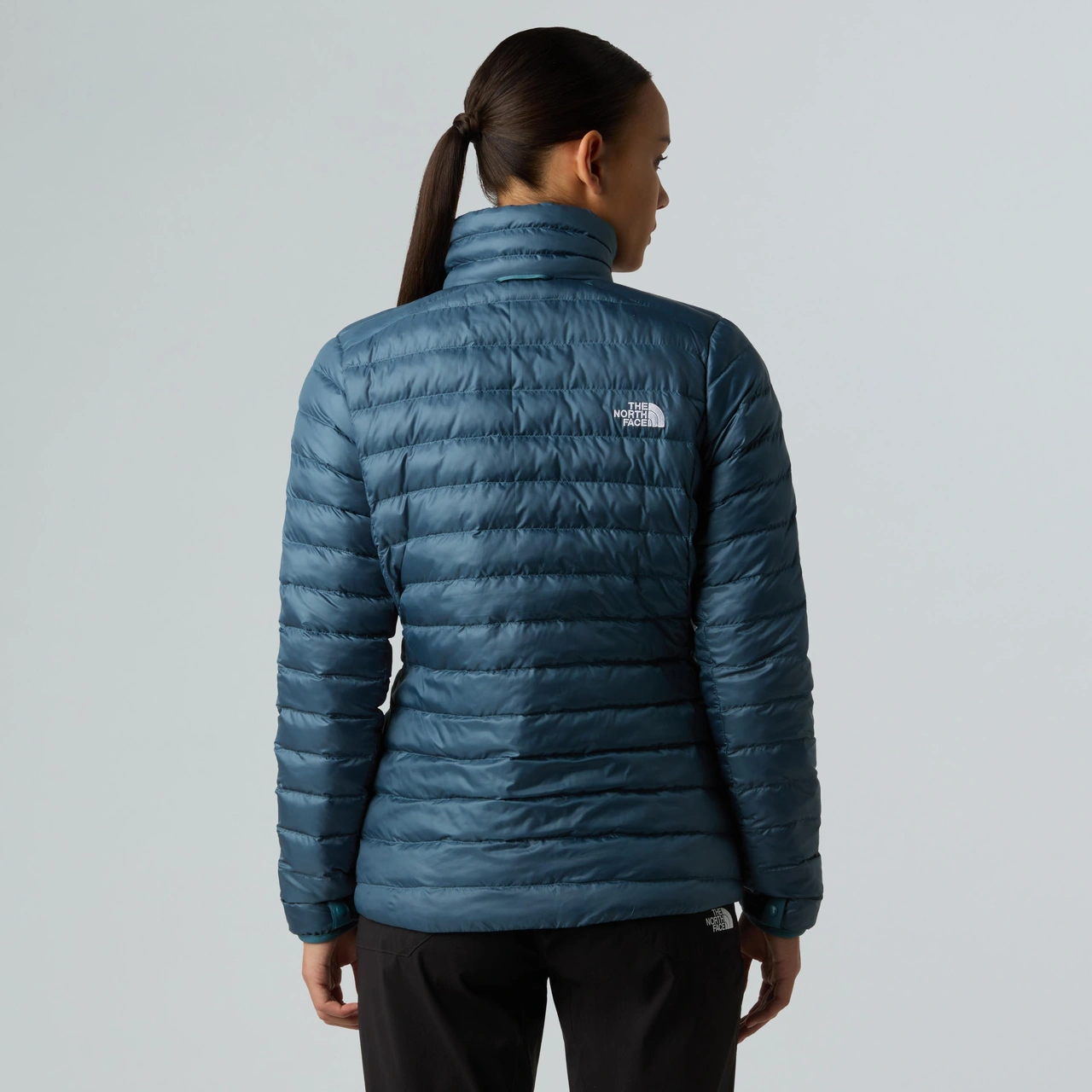 The North Face W Huila Synth Jacket Kadın Mont-30563 Mavi